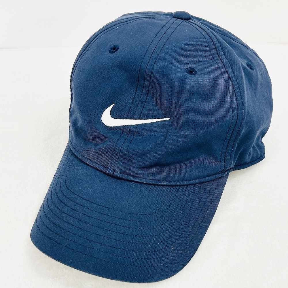 Nike Golf Legacy91 Dri-Fit Sports Hat Cap Adjustable Strapback Blue Outdoors